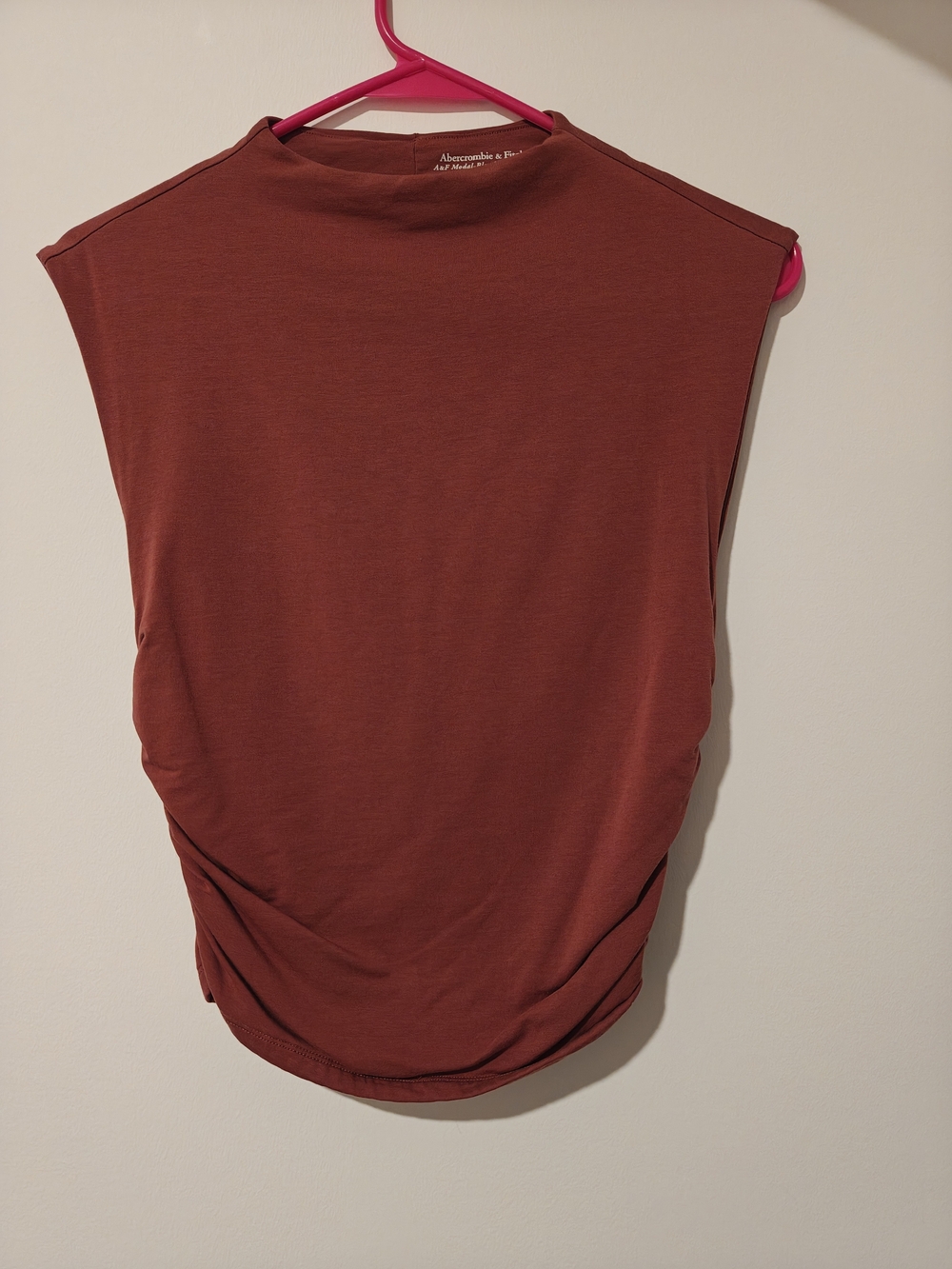 Abercrombie & Fitch Women's Rust Red-Brown Sleeveless Tank